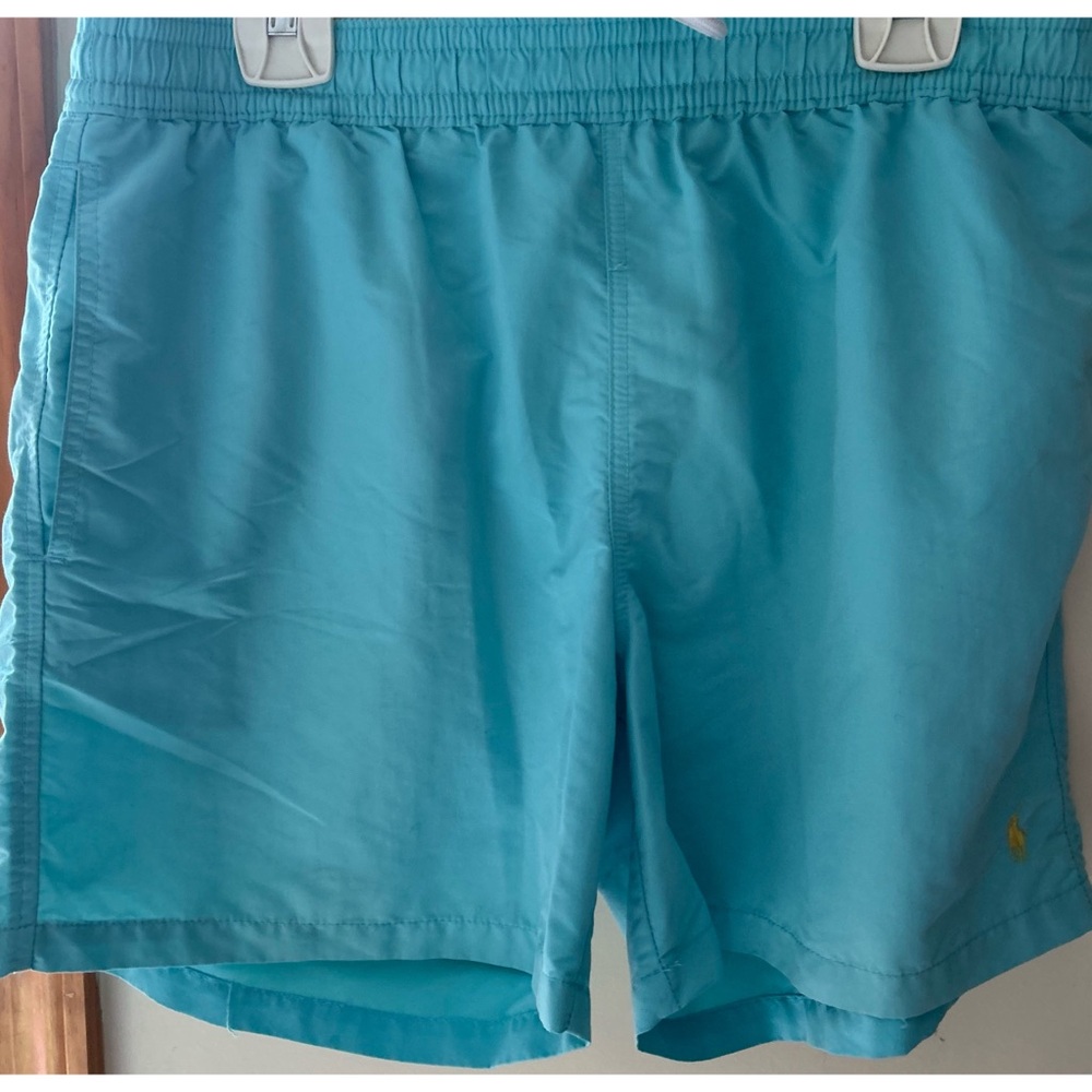 Polo Ralph Lauren Men's Blue Swim/Surf Board Nylon Shorts XL